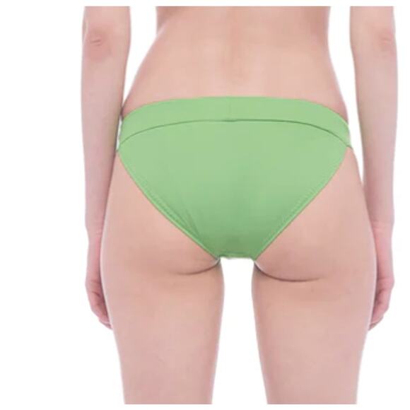 Norma Kamali Green Cheeky Bikini Bottom MEDIUM Quiet Luxury Minimalist $60 NEW - Picture 8 of 9